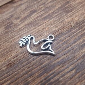 P106 holly dove charm‎